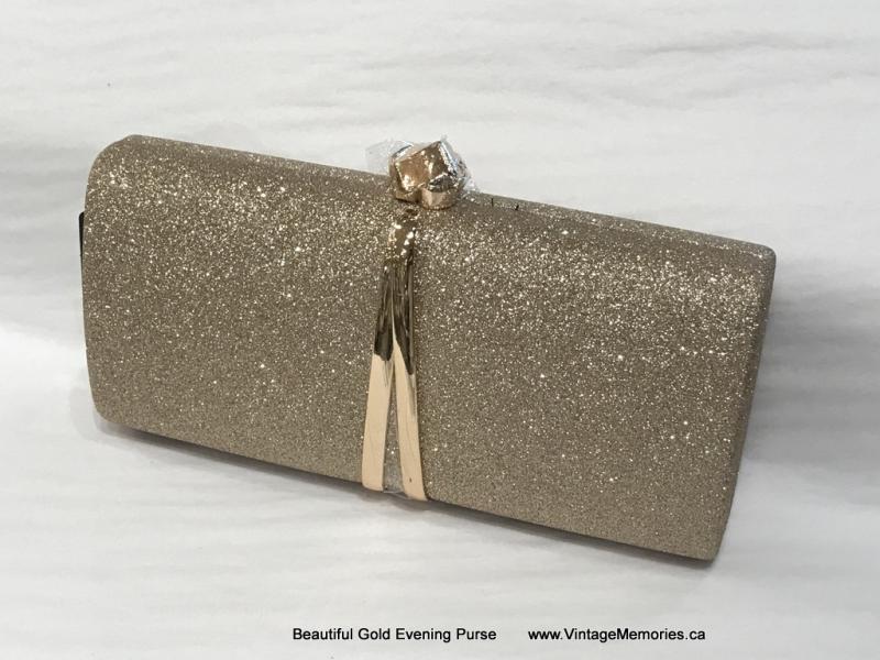 Beautiful Gold Evening Purse