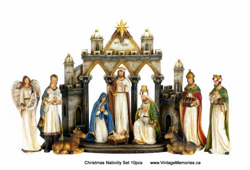 Christmas Nativiity Set 10pcs