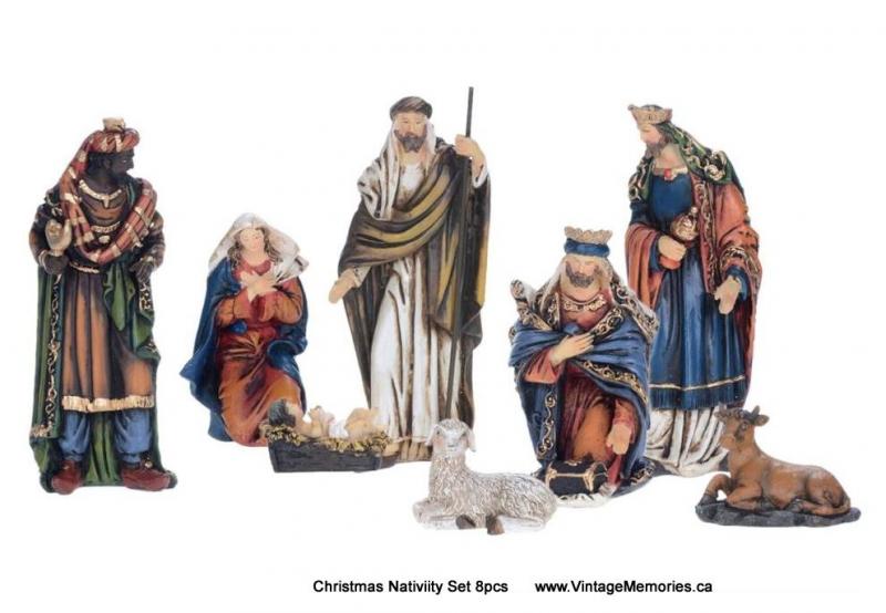Christmas Nativiity Set 8pcs